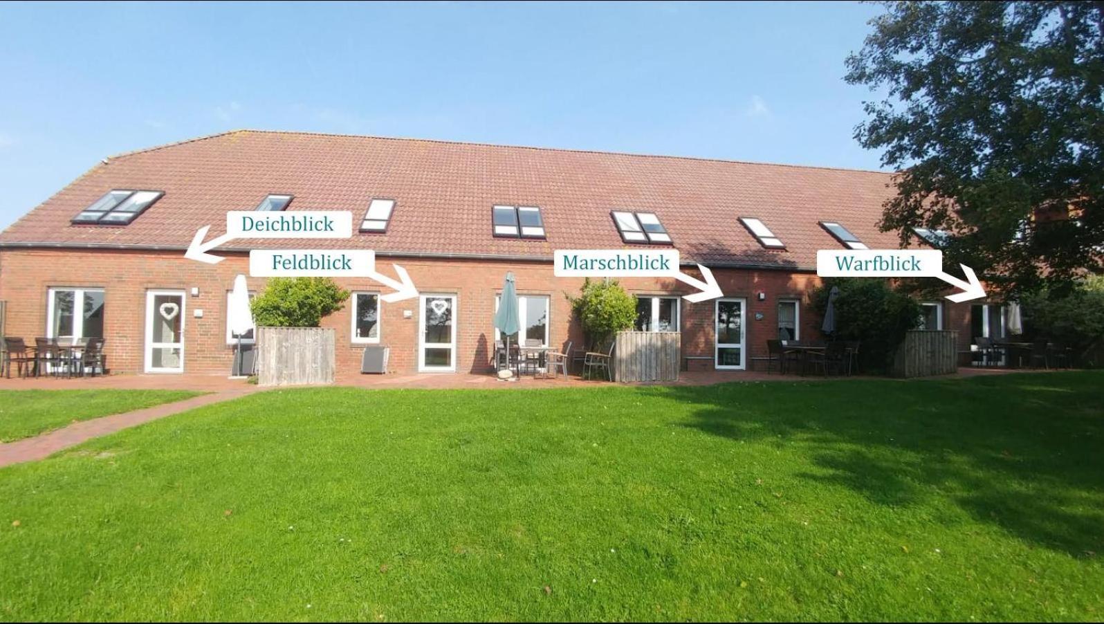 Warfblick - Landlust Osterwarf Apartment Norddeich  Exterior photo